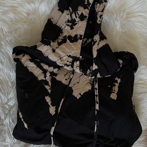Young Fabulous & Broke Tie-Dye Cropped Hoodie